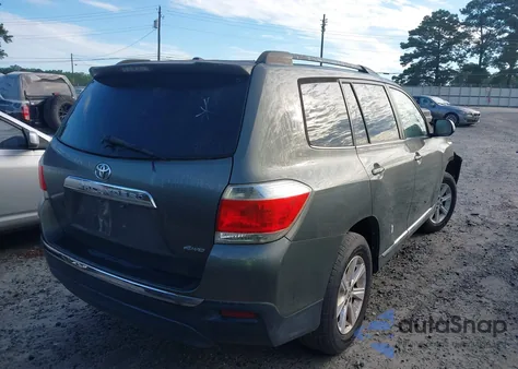 2011 Toyota Highlander Se V6 из США, поврежденный, VIN 5TDBK3EHXBS087599